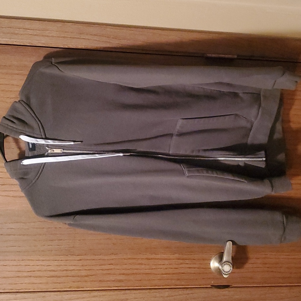 Size M (mens) Forever 21 Olive Zip Up